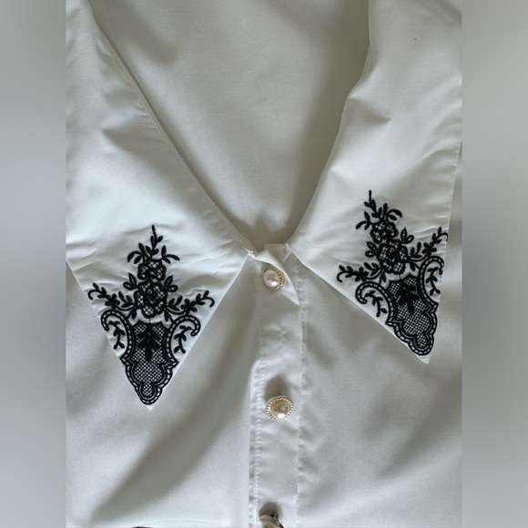 Button Down Dress Shirt- Blouse - Picture 11 of 11